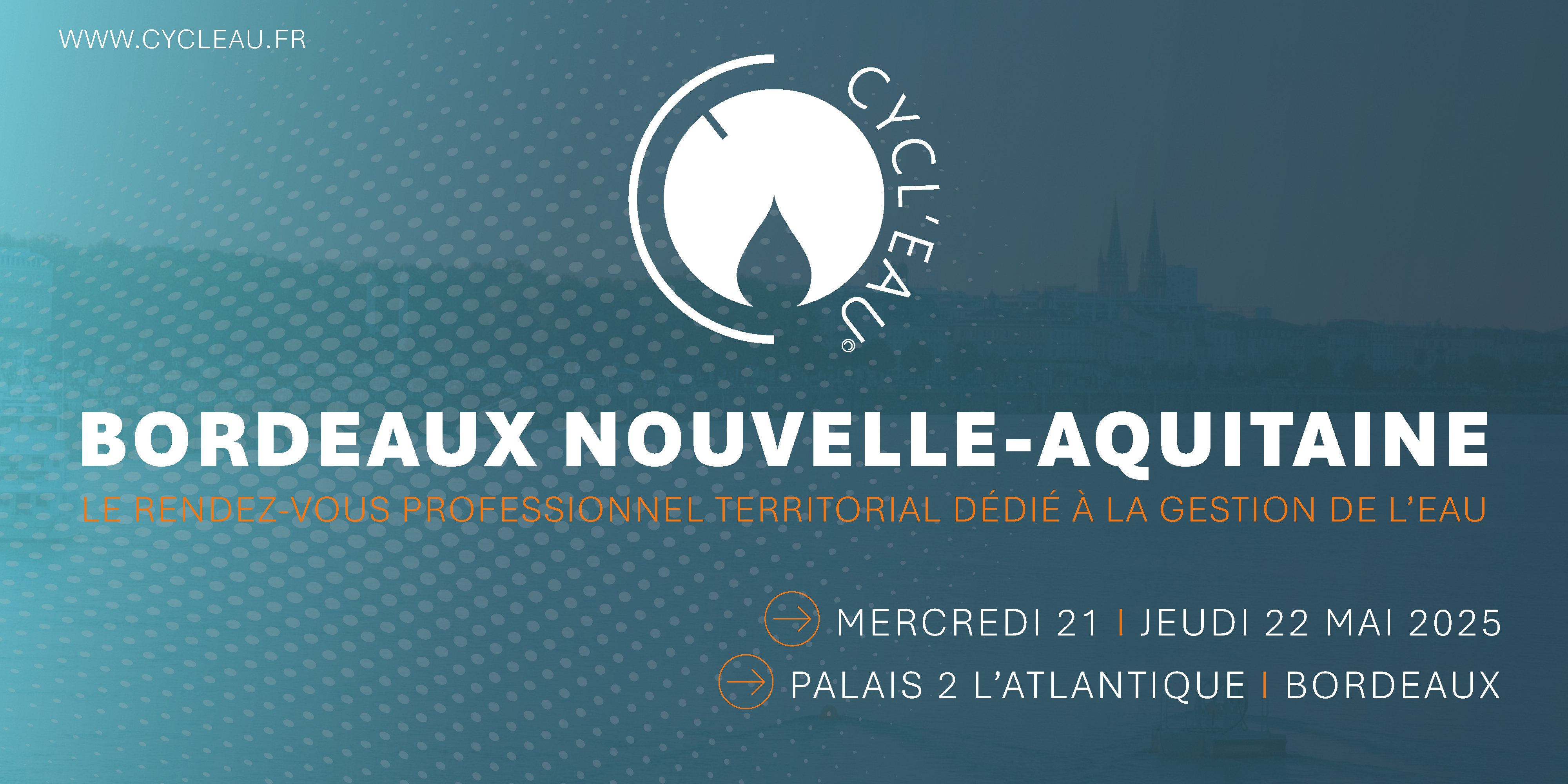 Visuel salon Cyl'eau Bordeaux 2025